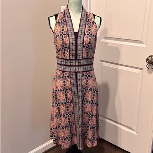 London Times Multicolor Sleeveless Dress